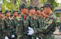 Tổng duyệt đội ngũ - diễu hành quần chúng kỷ niệm 70 năm Ngày Giải phóng Hải Phòng