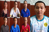 Đề nghị truy tố nhóm đối tượng “Mua bán, tàng trữ, tổ chức sử dụng trái phép chất ma túy” tại Tri Tôn