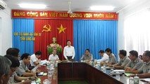 Bộ trưởng Lê Thành Long thăm, làm việc với Cục Thi hành án dân sự, Sở Tư pháp Long An