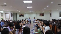 Lớp đào tạo chung nguồn thẩm phán, kiểm sát viên, luật sư khóa 3 tại TP. Hồ Chí Minh đi kiến tập tại Văn phòng luật sư Lê Nguyễn tại Quận 1, thành phố Hồ Chí Minh