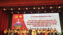 Hải Phòng khen thưởng đoàn y tế hỗ trợ Đà Nẵng chống dịch Covid-19