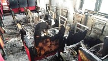 Điều tra vụ cháy hội trường UBND xã sau tiếng nổ, thiệt hại 580 triệu đồng