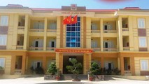 Công sở xã Luận Thành, nơi chị Nguyễn Thị Nh. bị con trai nữ hiệu trưởng mầm non xông vào hành hung