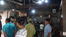 Ngôi nhà nơi phát hiện 3 cha con tử vong trong tư thế treo cổ - Ảnh: CTV