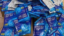 Số thẻ được thu giữ tại chợ thuốc Hapulico.