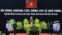 Lễ truy điệu và Lễ an táng nguyên Tổng Bí thư Lê Khả Phiêu
