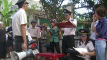 Một vụ cưỡng chế thi hành án dân sự