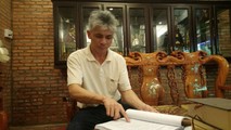 Ông Trương Văn Quang trình bày sự với phóng viên