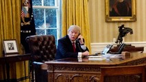 Tổng thống Mỹ Donald Trump điện đàm với người đồng cấp Thổ Nhĩ Kỳ về diễn biến mới tại Syria. Ảnh: Washington Examminer