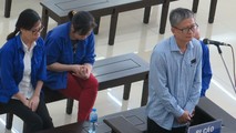 Các bị cáo tại tòa