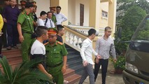 Các bị cáo sau phiên tòa phúc thẩm