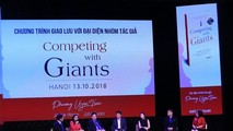 Buổi giao lưu có sự tham gia của những nhà nghiên cứu kinh tế, doanh nghiệp, nhà báo, giới văn nghệ sĩ...