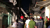 TP.HCM: Sập công trình sửa chữa nhà ở, 1 người chết và 1 người bị thương