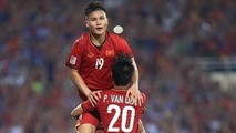 Quang Hải và Phan Văn Đức sẽ sát cánh ở đội hình chính? (Ảnh: Trọng Đạt/TTXVN)