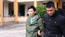 Bị cáo Hoàng Công Lương tại phiên tòa sáng 24/1. Ảnh Dân trí