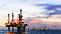 Giàn khai thác dầu khí của Liên doanh Việt - Nga Vietsovpetro. Ảnh Báo Bà Rịa Vũng Tàu