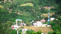 Một góc trung tâm huyện Sơn Tây (Hình: Hương An/toquoc.vn)