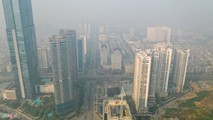 Ô nhiễm môi trường là vấn đề nhức nhối của nhiều đô thị lớn hiện nay.