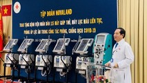 Trao tặng thiết bị y tế thiết yếu - Novaland đồng hành cùng việc tăng tốc chống dịch Covid-19
