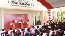 Trọn vẹn niềm vui ngày khánh thành trường Tiểu học Long Khánh A3 - Điểm trường Cô giáo Phan thị Nhế