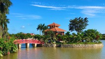 Một góc khu du lịch Trường Thành Farm