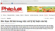 Tiếp vụ xử lý kỷ luật cán bộ ở Bắc Kạn: Công tác thanh tra, kiểm tra cán bộ, đảng viên đúng quy định