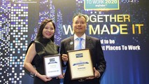 Bảo Việt - “Nơi làm việc tốt nhất Việt Nam” và “Thương hiệu nhà tuyển dụng hấp dẫn nhất Việt Nam” năm 2020 do Anphabe bình chọn