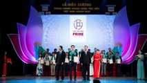 Đại diện Tập đoàn Prime vinh dự nhận giải thưởng Doanh nghiệp Tiêu biểu ASEAN 2020.