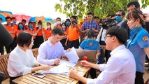 Lễ bàn giao dự án trên thực địa chính thức chấm dứt vụ kiện Hòa Lân.