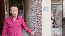 Ông Quang cho rằng căn nhà trước khi được cấp phép nâng tầng không kết cấu khung cột bê tông cốt thép chịu lực.