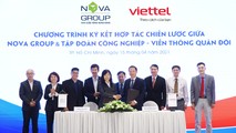 Novagroup và Viettel ký kết hợp tác chiến lược