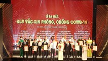 HDMon Holdings trao tặng 50 tỷ đồng tại sự kiện ra mắt Quỹ vắc-xin phòng, chống COVID-19