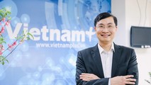 Nhà báo Trần Tiến Duẩn, Tổng biên tập Báo điện tử VietnamPlus. (Ảnh: Vietnam+)