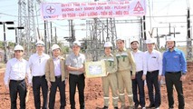 Dự án thành phần đoạn Dốc Sỏi - Pleiku 2 vừa đóng điện dài hơn 200km.