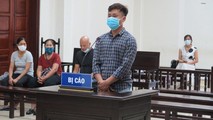Bị cáo Đỗ Đức Thắng tại phiên tòa.