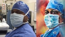 Một trong những bức tranh chân dung của nhóm những nghệ sĩ Cleveland (Mỹ).