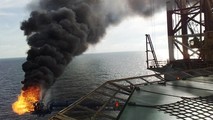 Một công trình dầu khí trên biển của Vietsovpetro.