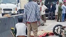 Hiện trường vụ tai nạn khiến 3 người tử vong