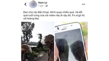 Clip đăng lên facebook tài khoản của Nam với nhiều bình luận xúc phạm lực lượng CSGT sau đó đã được gỡ bỏ.