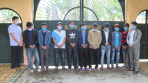 11 đối tượng tổ chức đánh bạc và đánh bạc.