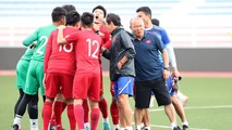 HLV Park Hang seo đã chuẩn bị cho trận "thủy chiến" dưới mưa