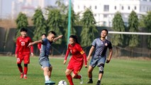 HLV Mai Đức Chung cho biết đợt tập trung này các cầu thủ đã có sức bền tốt