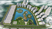 Phối cảnh dự án Tổ hợp trung tâm thương mại, Outlet, nhà ở thương mại xã hội Hòa Bình
