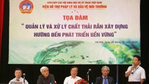 Hội thảo quy tụ các chuyên gia đầu ngành xây dựng.