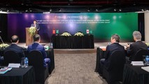 Mr Kalidas Ghose - Tổng giám đốc FE Credit - phát biểu tại lễ ký kết.