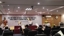 Tất cả các nội dung, tờ trình đã được Đại hội đồng cổ đông thông qua với tỷ lệ 100% phiếu biểu quyết.
