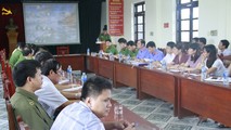 Toàn cảnh buổi công bố kết luận điều tra. Ảnh: Công an Hưng Yên.
