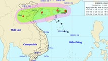 Bão chuyển hướng, có thể đi vào Hải Phòng - Thanh Hóa