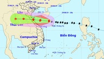 Bão chuyển hướng, sáng mai khả năng đổ bộ Nghệ An - Quảng Bình