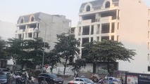 Những căn nhà trong dự án khu nhà ở phố Wall, Khu đô thị mới Cầu Giấy (Hà Nội) đang có tranh chấp trong nội bộ chủ đầu tư.